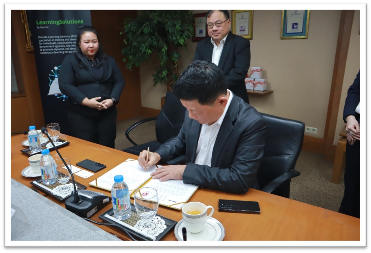 ทำความร่วมมือกับ ดีลอยท์ เอแอนด์เอ ประเทศไทย จำกัด